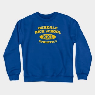 Oakdale High School Athletics (Yellow/Worn) Crewneck Sweatshirt
